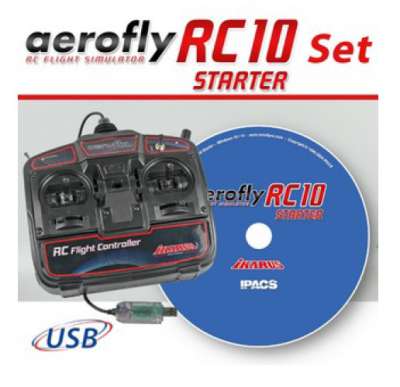 Ikarus Aerofly RC10 Starter commander