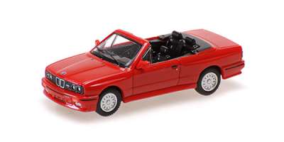 voitures-civiles-1/87-Minichamps-Bmw m3(e30) cab.rouge 1988