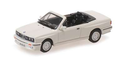 voitures-civiles-1/87-Minichamps-Bmw m3(e30) cab.blanc 1988 