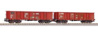 --PIKO-Set 2 wagons de marchandises